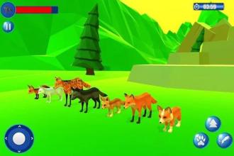 Fox Simulator Poly Art Adventure截图2