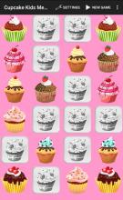 Cupcake & Desserts Kids Memory Matching Game截图5