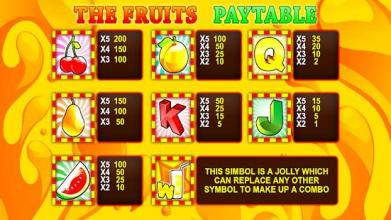 The Fruits Slot Machine截图1