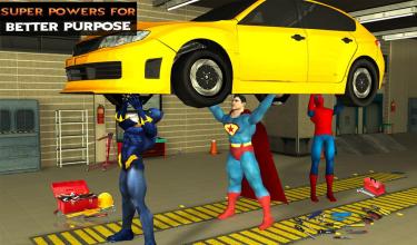 Super Hero Car Mechanic Simulator: Engine Overhaul截图2