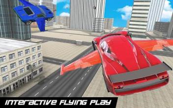 Flying Car : City Rescue Flight Pilot Simulator 3D截图1