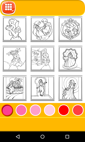 Coloring For Kids - Princess截图2