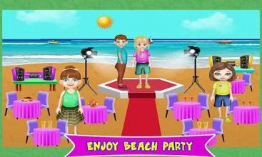 Pretend My Summer Beach: High School Trip Games截图1