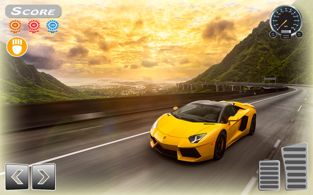 Lamborghini Driving Simulator截图4