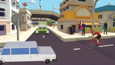 Monster Smashy Cars-Blocky City Driving Adventures截图5