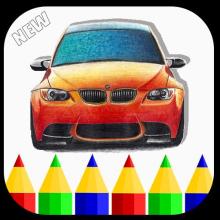 New Cars Coloring Book截图1