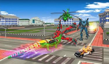 Robot Crocodile City Attack : Futuristic Robot War截图5