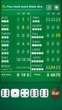 Yatzy - The best dice game截图3