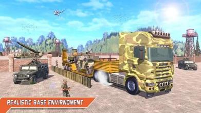 Offroad US Army Truck Driving: Military Transport截图1