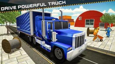 Cargo Crew Truck Sea Port Driver截图3