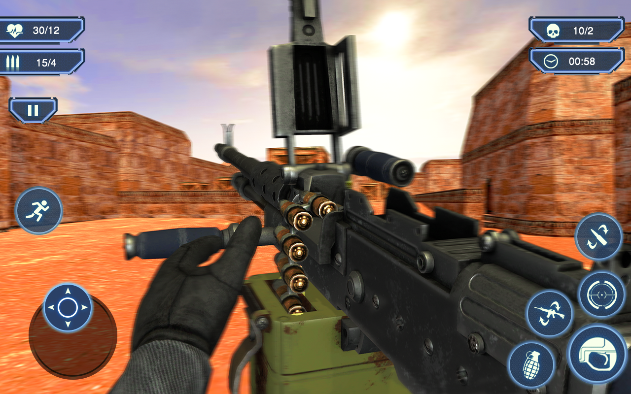 Counter Terrorist 2 Machine Gun Shooting Strike截图4