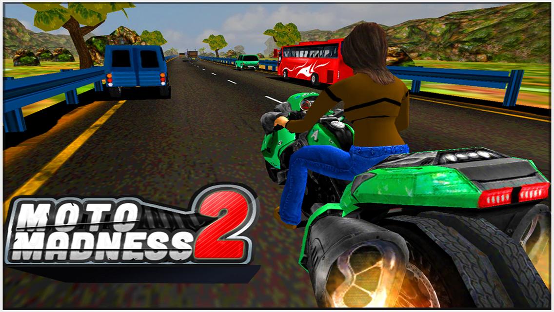 Moto Madness 2 -3D Racing Game截图4