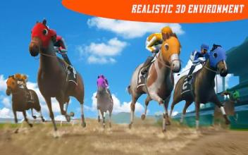 Real Horse Cowboy Racer: Riding Simulation Game 3D截图1