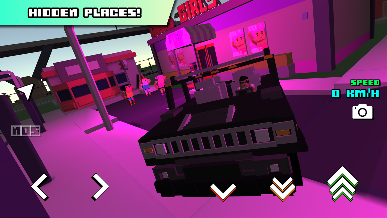 Blocky Car Racer截图4