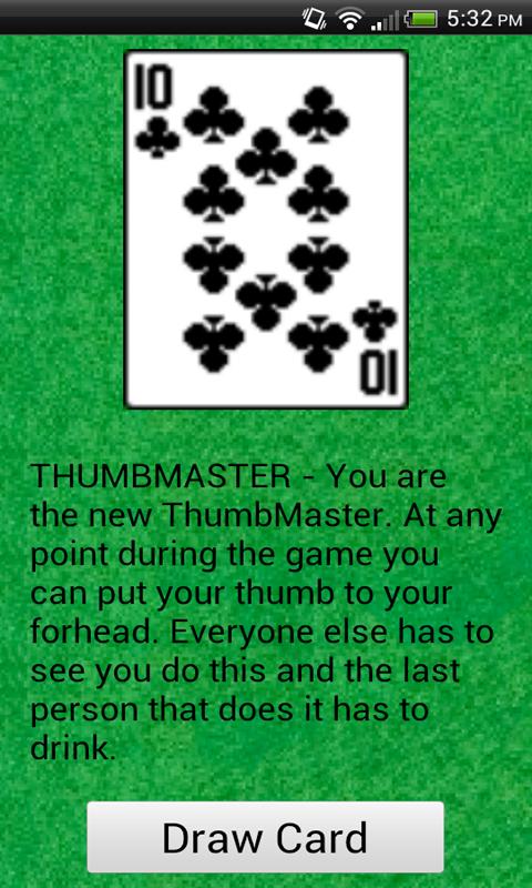 ThumbMaster (drinking game)截图3