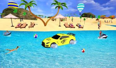 Water Floating Car Race截图4