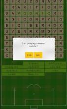 Footballers Word Search截图1