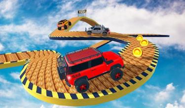 Racing Jeep Stunts On Impossible Tracks截图1