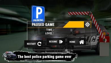 Police Car Free Game – 3D Parking Adventure截图1