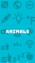 Animals- Learn, Spell, Quiz, Draw, Color & Games截图1