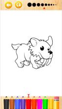 Cartoon Baby Dinosaur Coloring Page截图4