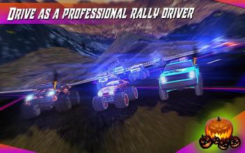 Monster Truck Racing Halloween Town截图4