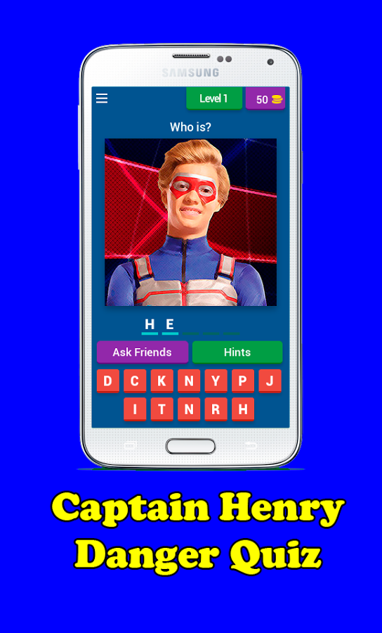 Captain Henry Danger Quiz截图5