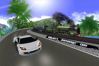 Train vs Super Car Racing Challenge截图2