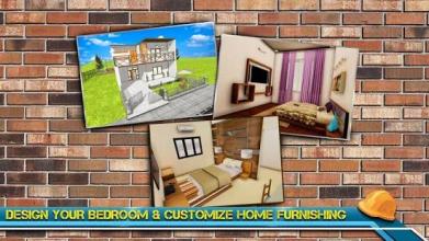 Modern Home Design & House Construction Games 3D截图1