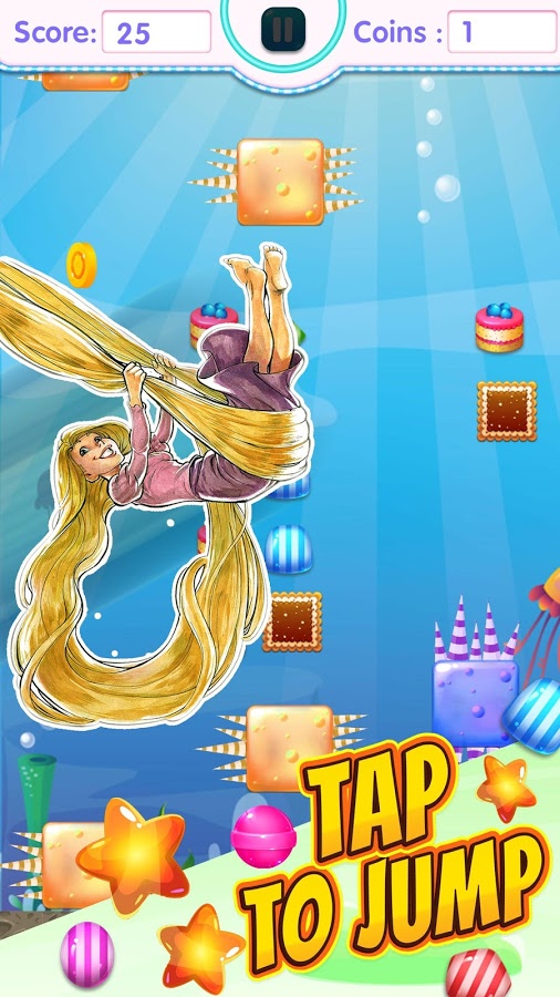 Tangled Adventure - Jumping Rapunzel截图2