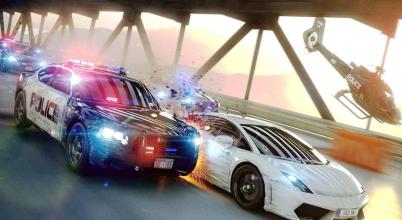 Police Chase Car - Crime Cop Robber Chase截图5