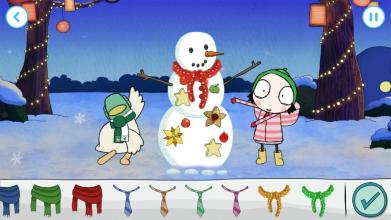 Sarah & Duck: Build a Snowman截图4