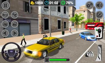 Taxi Driver Simulator 2019 - Hill Climb 3D截图3