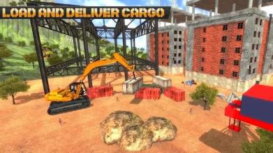 Crane Excavator Builder Road截图4