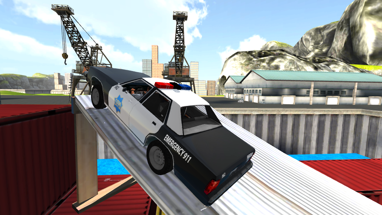 Police Car Drift Simulator截图3