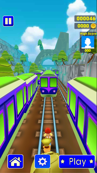 Subway Surf Running Track截图5