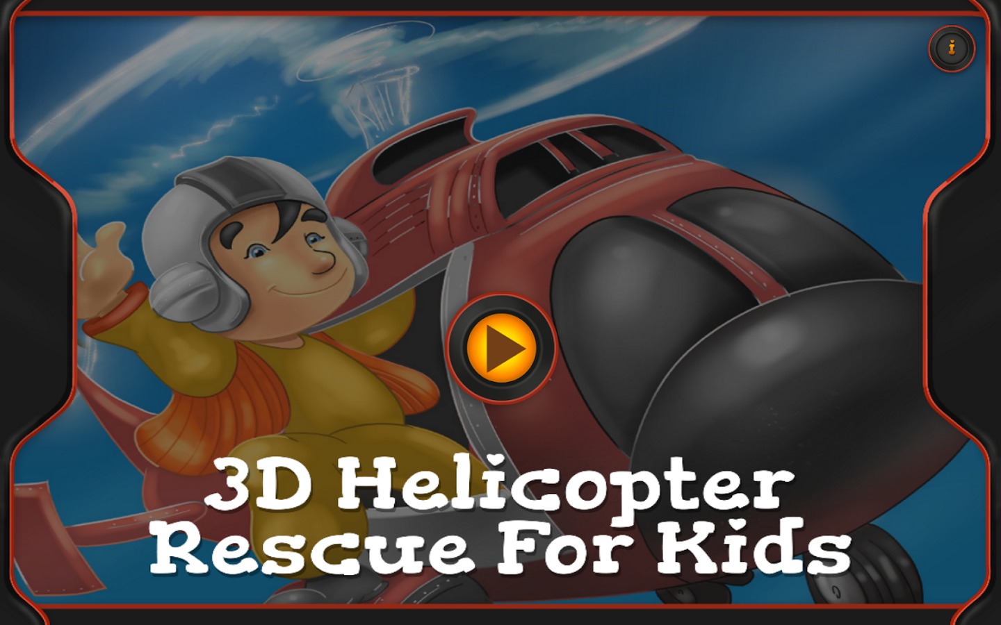 3D Helicopter Rescue For Kids截图5