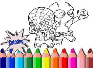 Superhero Coloring For Fans截图3