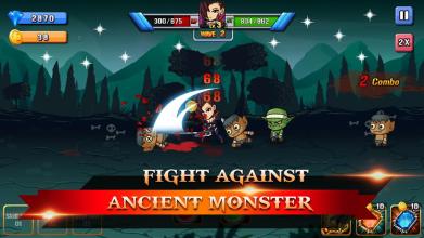 Monster Rush - Brave Demon Shadow Fight截图1