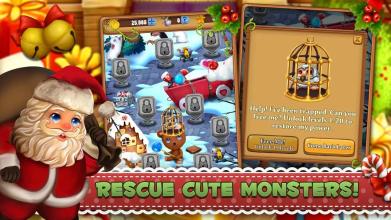 Christmas Bubble Shooter: Santa Xmas Rescue截图2