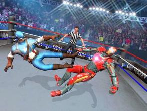 Superhero Wrestling Ring Battle Arena Fighter截图5