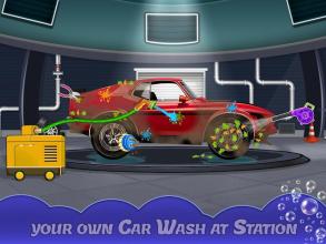 Kids Car Wash Garage Auto Service Station截图1