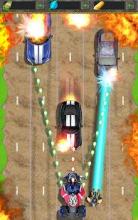 Fastlane Moto Racer Shooter 2D截图5