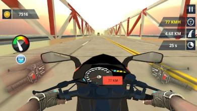 Traffic Motorbike Racer: Highway Rider 3D截图3