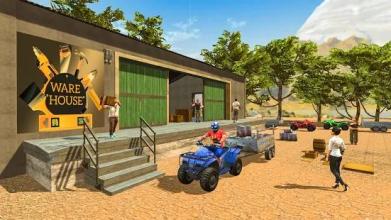 Quad Bike Cargo Delivery Simulator: ATV Bike Racer截图5