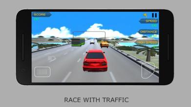 Traffic Speed Car Racing Simulator 3D截图2