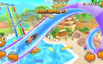 Water Slide Rush Racing 3D截图2