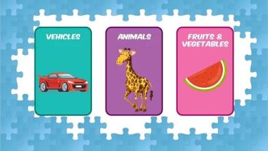 Vehicles and Animals Puzzles For Kids截图1