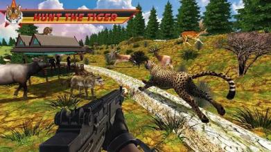 Hunting Jungle Wild Animals FPS Shooting Games截图1