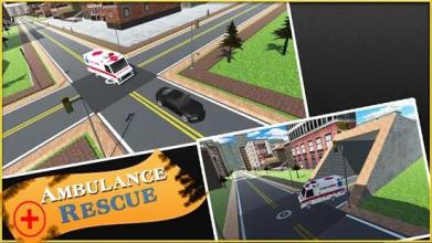 Ambulance Rescue Simulator: Emergency Drive截图2